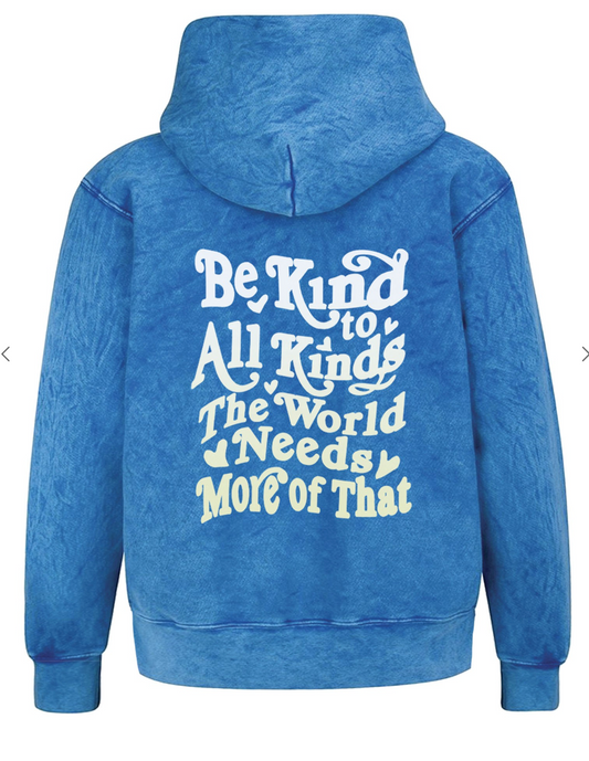 Kids Kind Hoodie-Blue