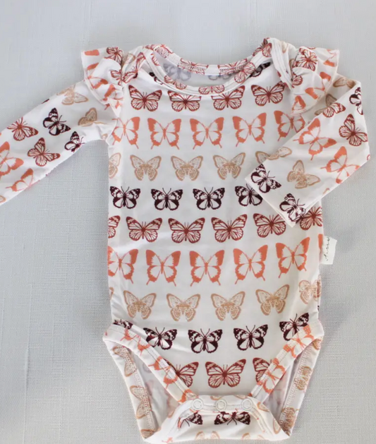 Butterfly Ruffle Onesie