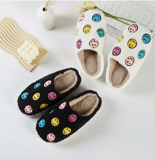 Smiley Face Slippers