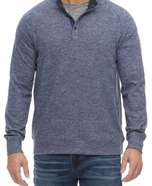 HERO TEXTURED STRETCH 1/4-SNAP PULLOVER