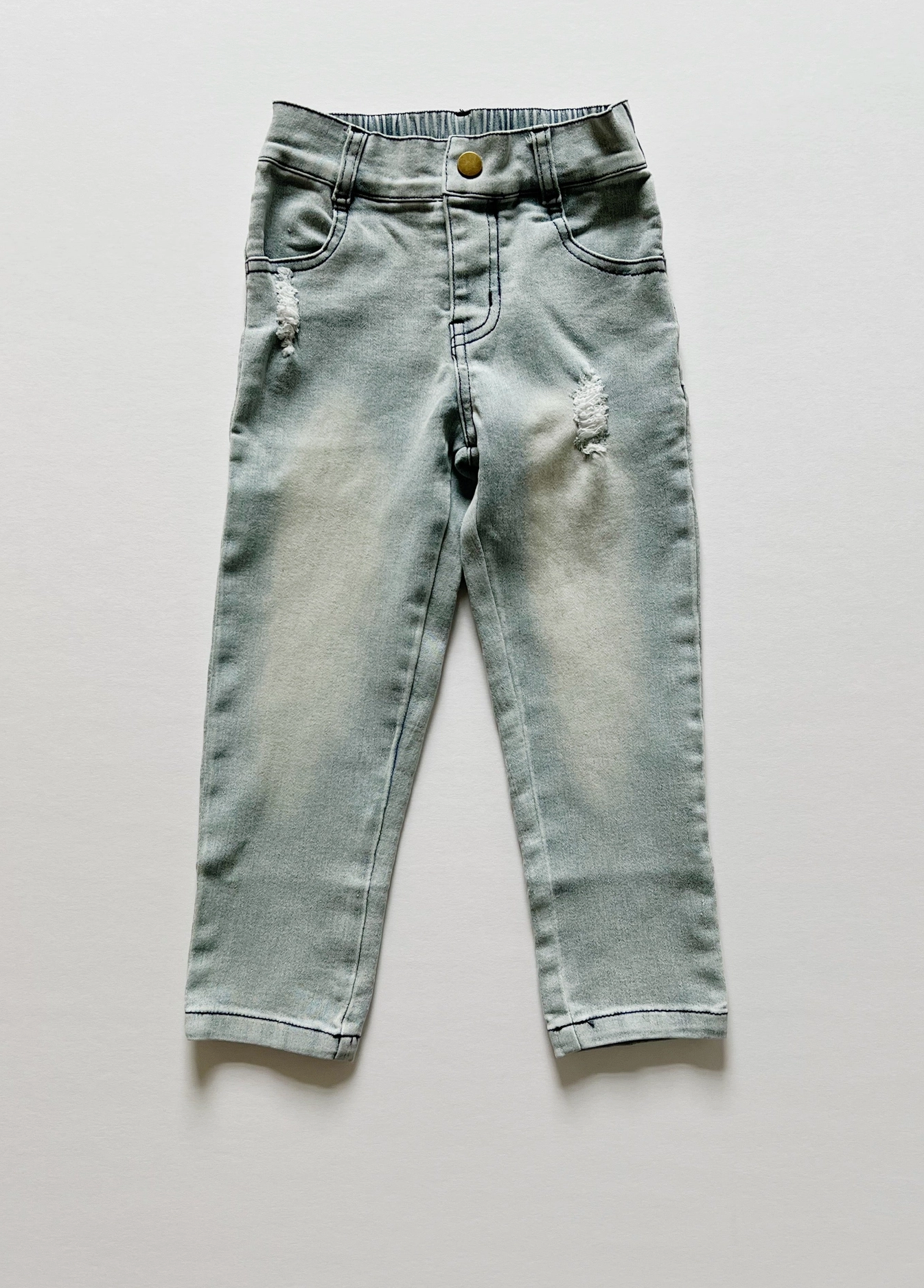 Stretch Denim - Slate Gray