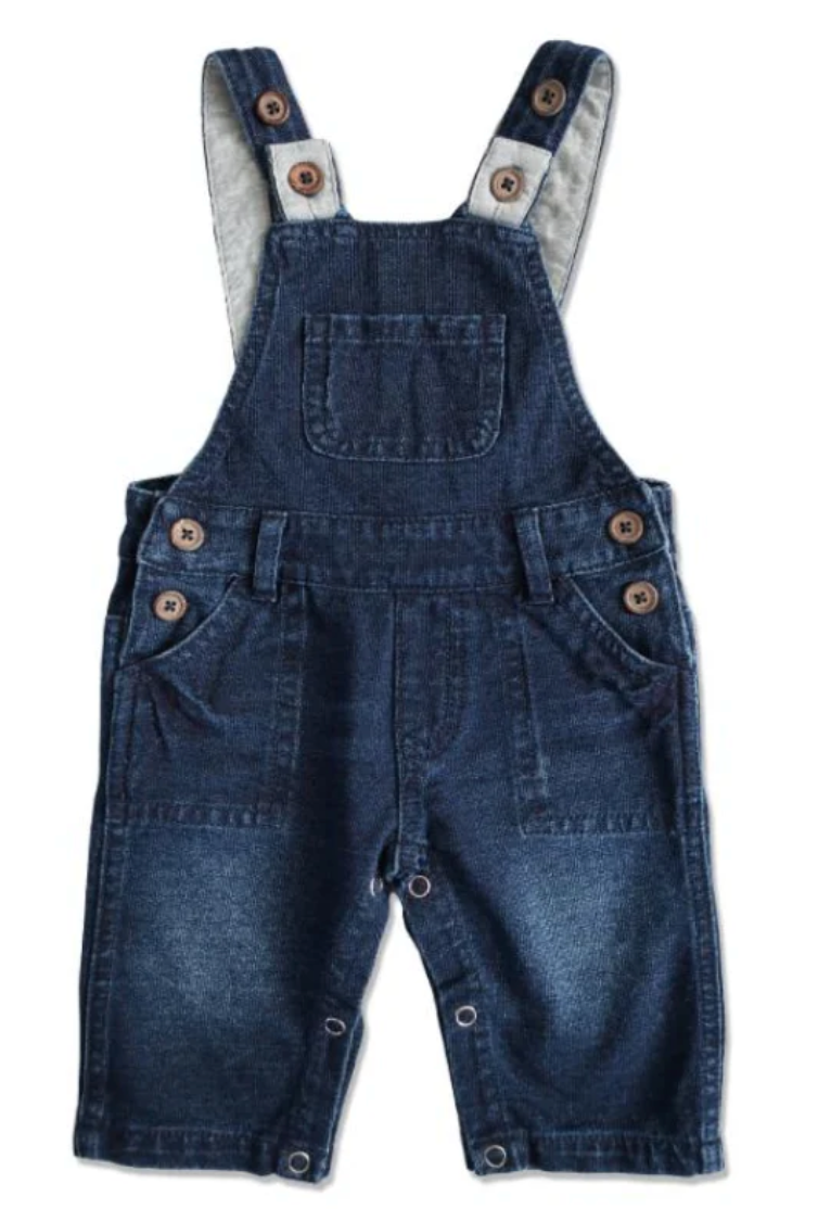 Navy GLEASON Jersey Overalls