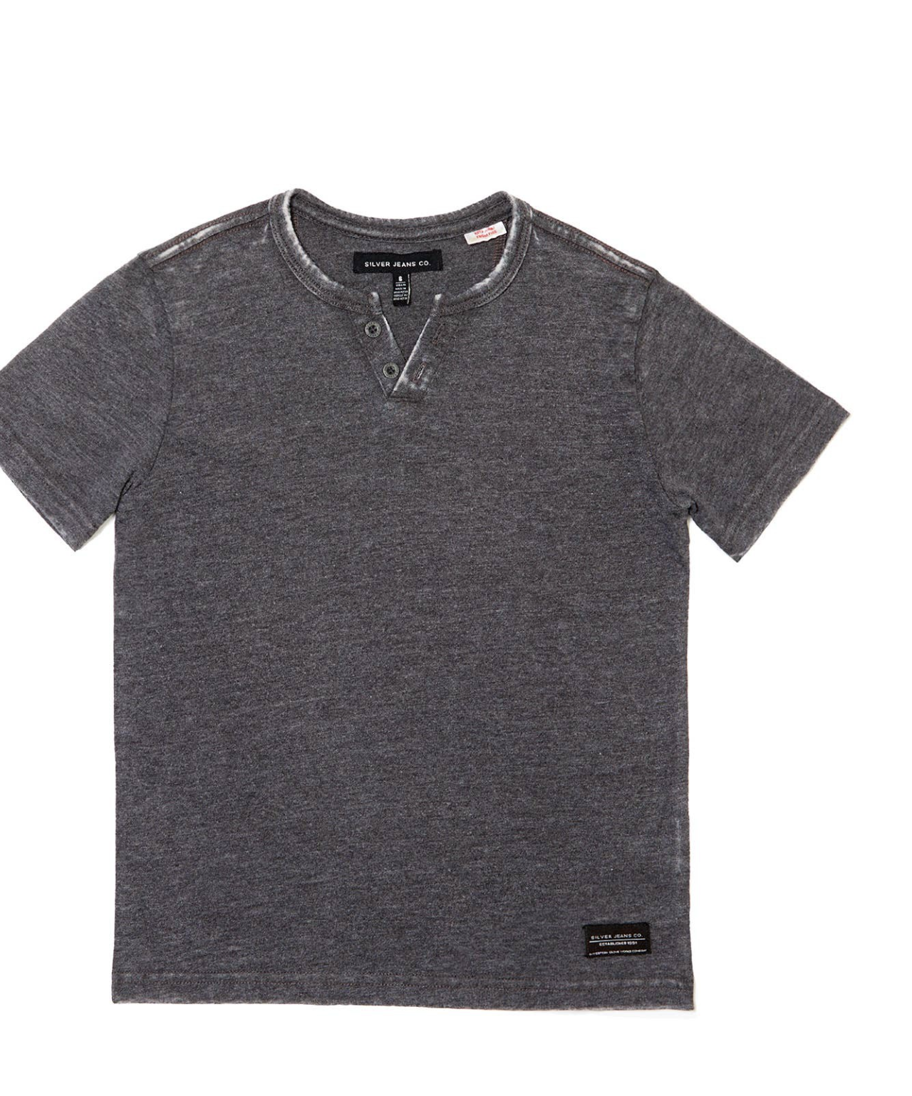 Boy's Short Sleeve Henley