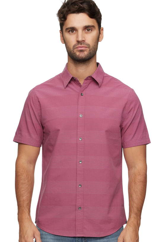 Monroe Dobby Stripe Shirt