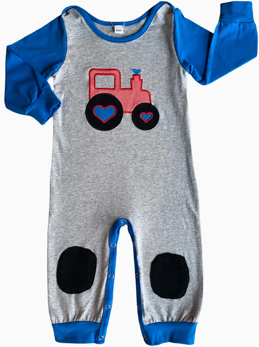 Heart Truck Romper