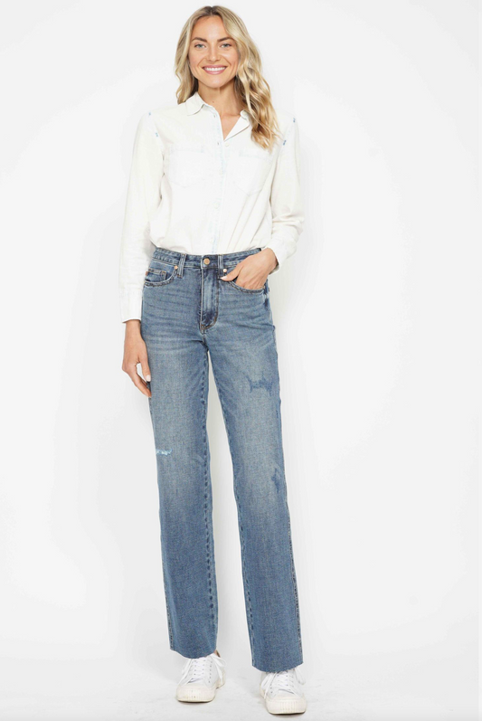 High-Waisted Tummy Control Jeans