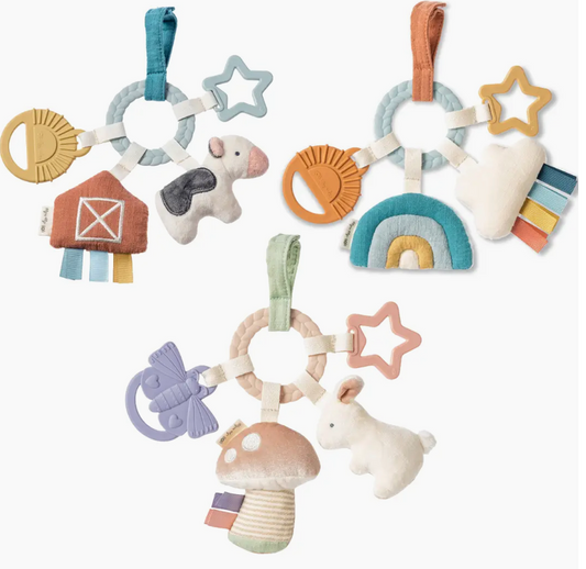 Bitzy Busy Ring™ Teething Activity Toy