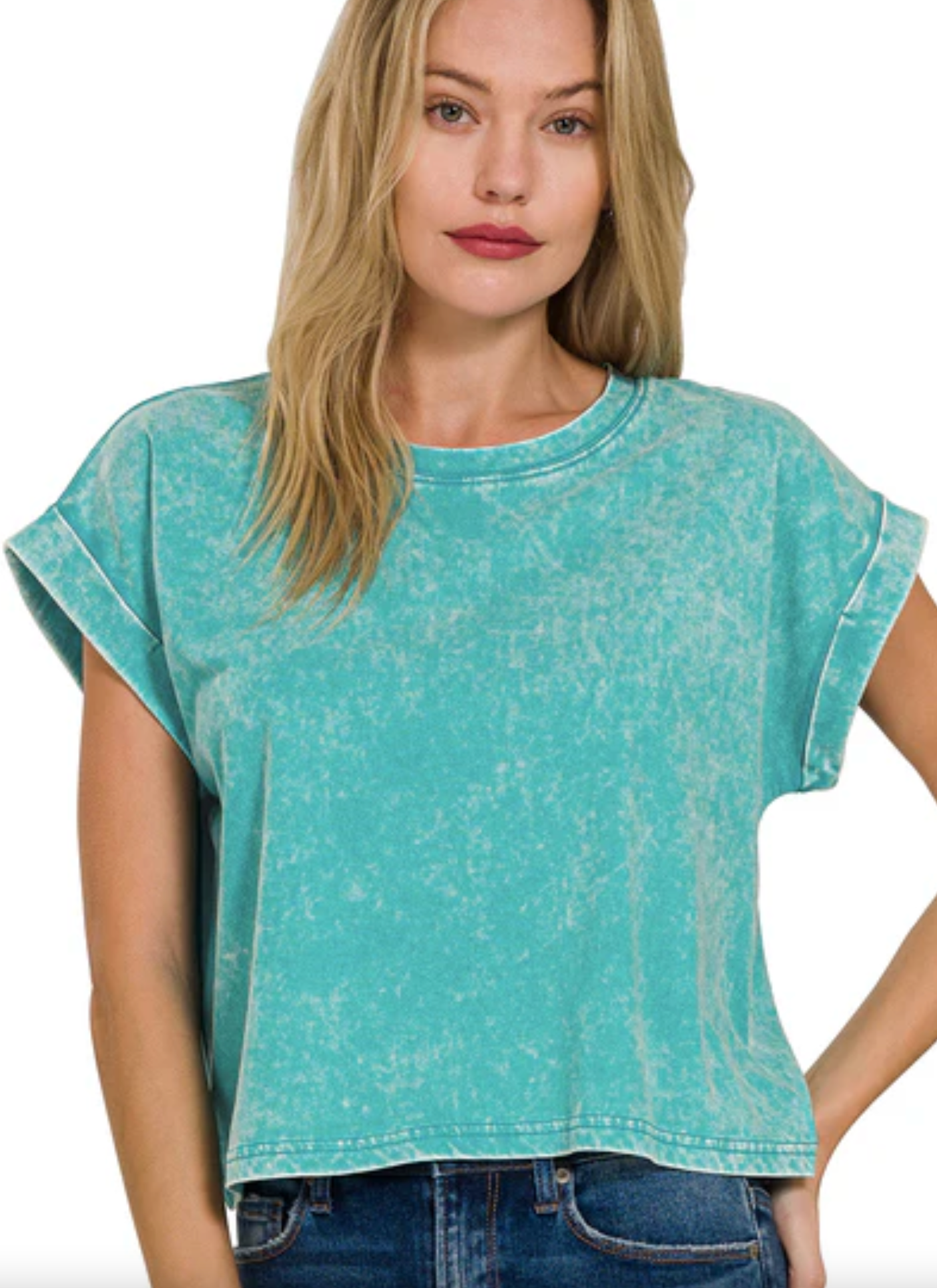 Harper Washed Cotton Tee