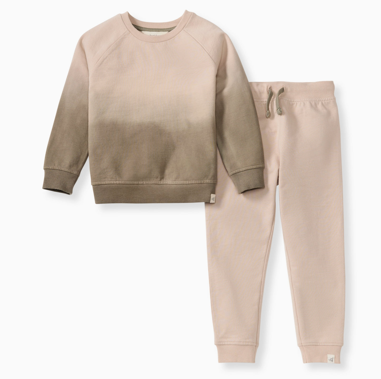 Dip Dye Infant Sweatshirt Set