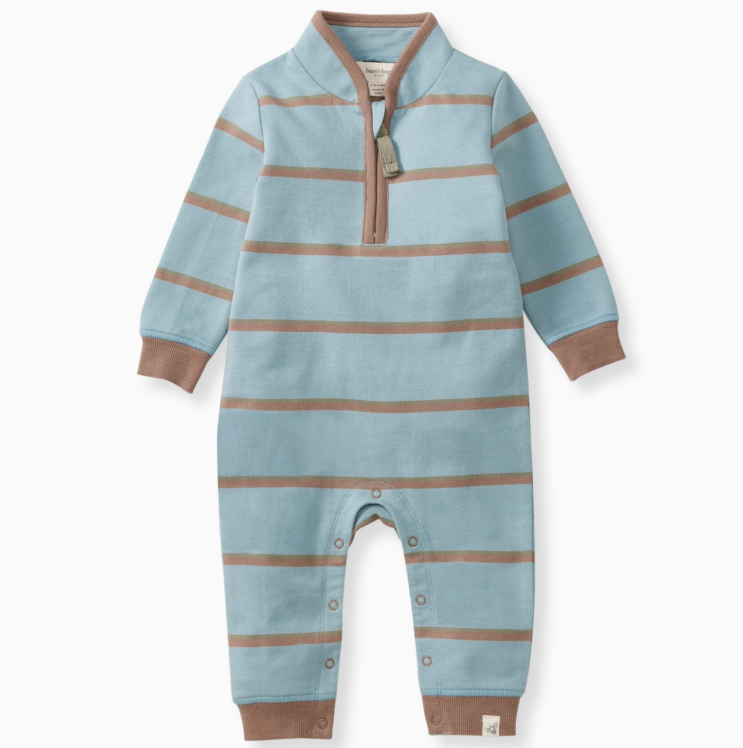 Holland Stripe Infant Blue Jumpsuit