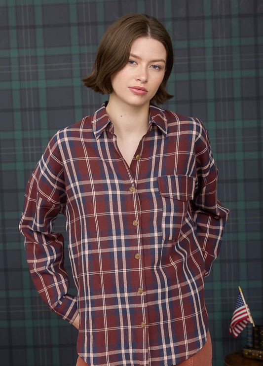 Harvest Plaid Button-Down