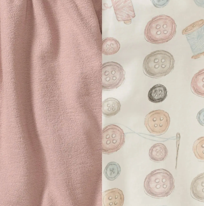 Little Button Organic Tunic & Pants Set