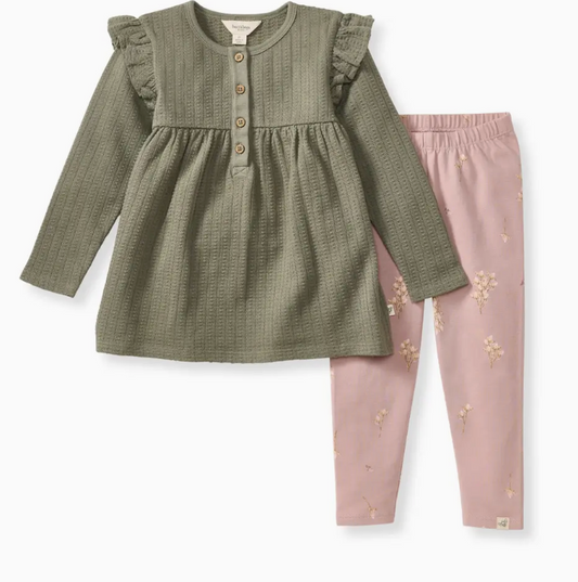 Budding Beauty Infant Tunic Set