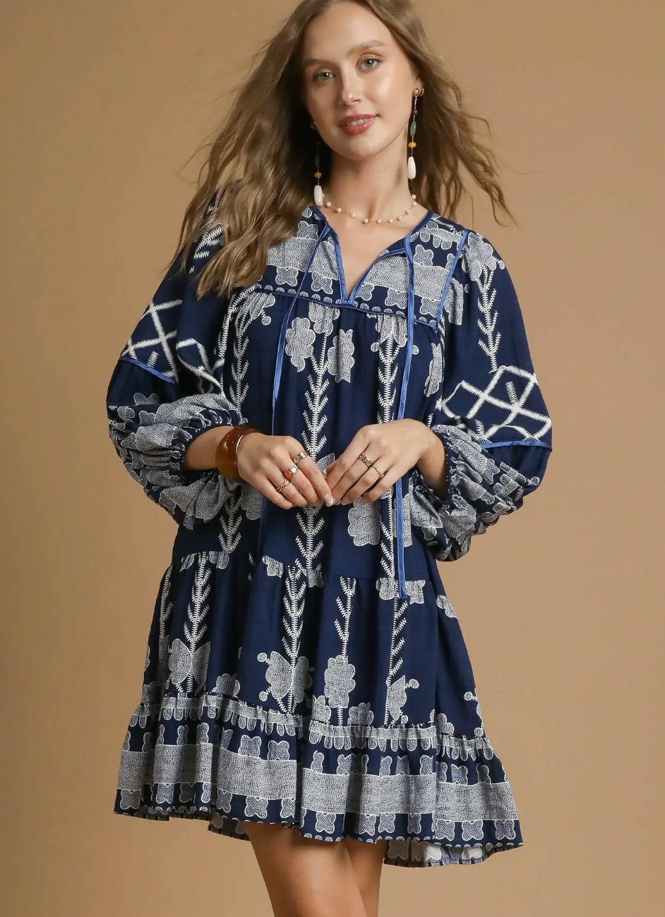 Tribal Print Dress