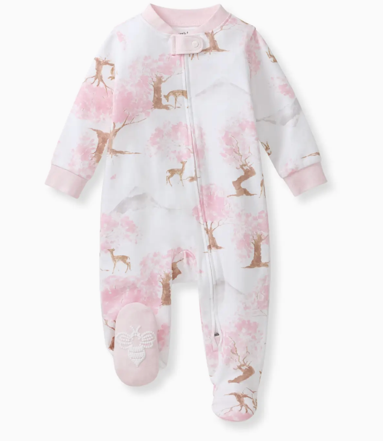 Cherry Blossom Tree Organic Cotton Sleep & Play