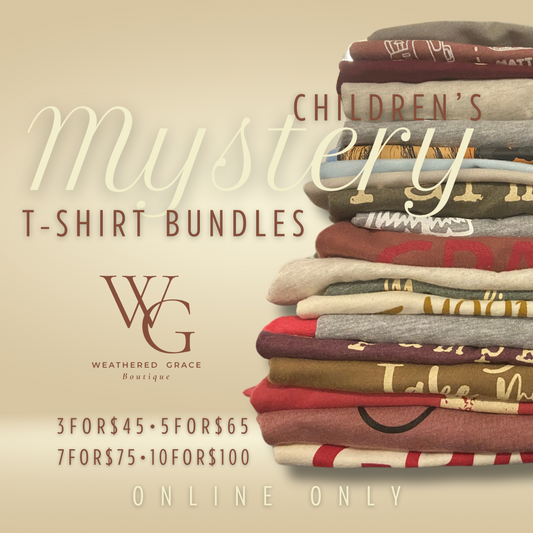 Children's Mystery T-Shirt Bundles