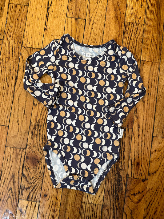 Navy Moon Onesie